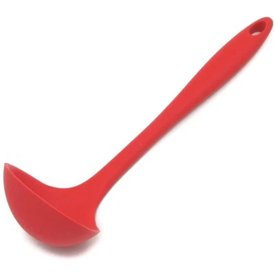 Chef Craft Premium Silicone Cooking Ladle, 11.25 inch, Red - Image 1 of 4