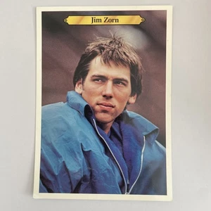 Tarjeta fotográfica gigante 1980 Topps NFL #10 Jim Zorn Seattle Seahawks 5x7 - Imagen 1 de 2
