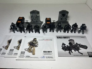 Call of Duty Mega Bloks Seal Team Set 06824 Complete All Figures/Two Sets! - Picture 1 of 10
