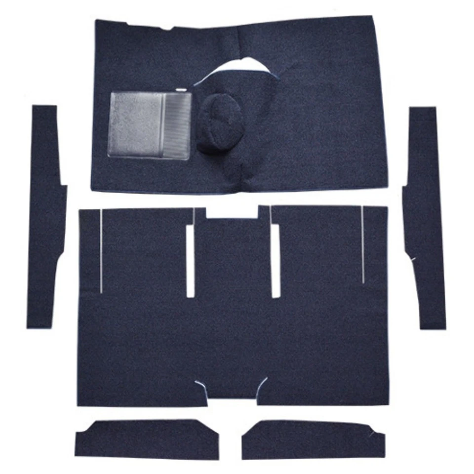 Alfombra para 60-65 Mercury Comet 2 puertas sedán 4 velocidades asiento con canastilla 6 cilindros corte y cosido Foto 1 de 4