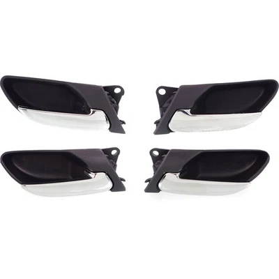 Juego de 4 manijas de puerta interiores lado conductor pasajero delantero y trasero para 330 320 Foto 1 de 4