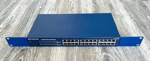 Netgear ProSafe JFS524 24 Anschlüsse Ethernet-Switch 10/100Mbps 24 x RJ45 - Bild 1 von 1
