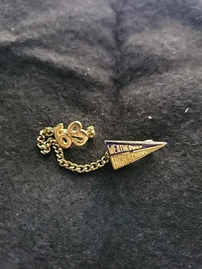 Vintage 1963 Weatherwax High School Pin Tie Tack Aberdeen Washington Nirvana - Picture 1 of 6