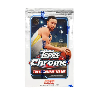 2024-25 Topps Chrome Basketball Hobby Box - Image 1 of 3