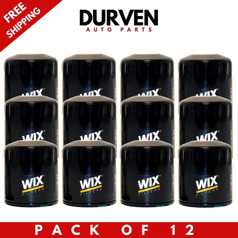 Wix 51042 Engine Oil Filter For Silverado Sierra Suburban Yukon (Pack of 12) Foto 1 de 3