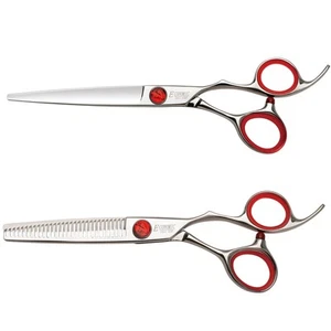 Professionelle 6,0 Zoll Schere Schneiden & Ausdünnen Scheren Kit Konvexe Kante Haare... - Bild 1 von 8