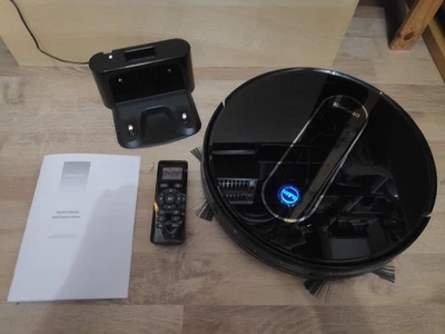 Saugroboter DK600Max + Fernbedienung + extra großer Staubtank  AKKU WIE NEU! - Bild 1 von 4