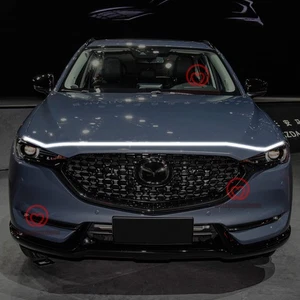 Front Grille Trim LED Hood Strip Lights DRL Decorative Lamps For  Mazda CX-5 - Picture 1 of 11