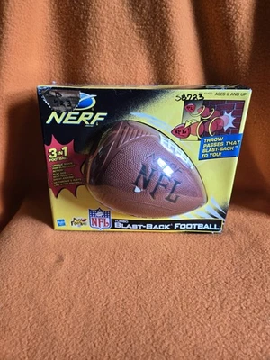 Футбол NERF Blast-Back NFL новый в коробке см. фото винтажный 1998 - Изображение 1 из 4