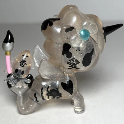 "Figura de vinilo Tokidoki Unicorno Mermicorno serie 4 calamar tinta juguete estatuilla 2,5""" Foto 1 de 4