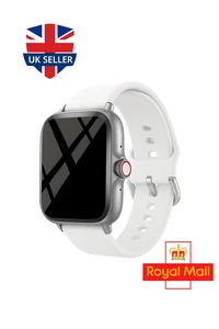 Smart Watch Men Women Fitness Tracker Blood Pressure Heart Rate Sport Watches UK - Picture 1 of 12