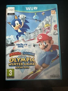 Wii U Mario & Sonic At The Olympic Winter Games Sochi 2014 Game - Picture 1 of 3