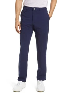 Bonobos Mens Slim fit Golf Pants 34 / 30 Blue Solid - Picture 1 of 1