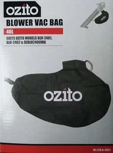 Genuine Ozito Replacement Spare Leaf Blower Vac Vacuum Bag 40L. OZBLV2400WA - Picture 1 of 1