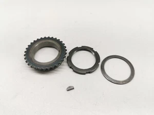 SUZUKI DR 600 85-89 Crankshaft Balancer Oil Pump Drive Sprocket Washer Lock Nut - Picture 1 of 6