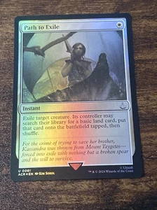 Path to Exile 0081 Foil Assassin's Creed Universes Beyond MTG Magic S2086* - Picture 1 of 4