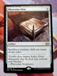 MTG Phyrexian Altar Double Masters 2022 Magic the Gathering Card NM Regular