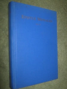 Epistle Messages Volume II The Trinity Season edited by Herman W. Miller 1935 - Imagen 1 de 3