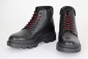 HUGO BOSS Boots, Mod. Graham_Halb_grny, Gr. 42 / UK 8, Made in Portugal, Black - Bild 1 von 10