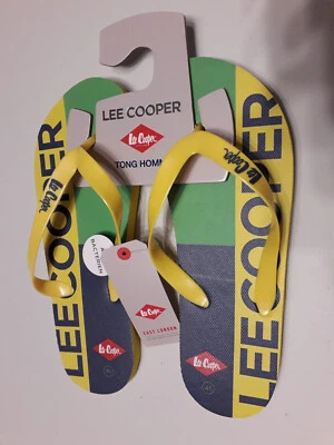 LEE COOPER - Tongs pour homme - Pointure 41 - Neufs avec étiquette - Photo 1/2