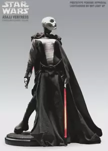 SIDESHOW STAR WARS ASAJJ VENTRESS EXCLUSIVE STATUE SHIPPER SEALED NEU PREMIUM - Bild 1 von 4
