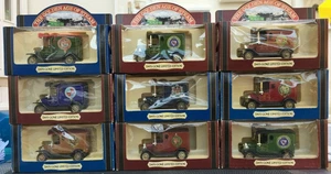 LLEDO x 9 DG6 Golden Age Of Steam Ford Model T Vans DG6118 19 20 26 27 28 & 6129 - Picture 1 of 5