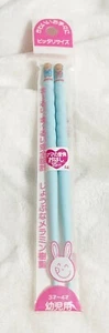 Unbranded Japan, Youth Child Boofee & Boopee PIggy Blue Plastic Chopsticks - Bild 1 von 3