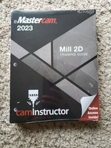 Mastercam 2023 Mill 2D Training Guide by camInstructor looseleaf + online access - Picture 1 of 3
