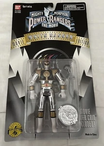 Mighty Morphin Power Rangers The Movie White Ranger Actionfigur 1995 Neu - Bild 1 von 5