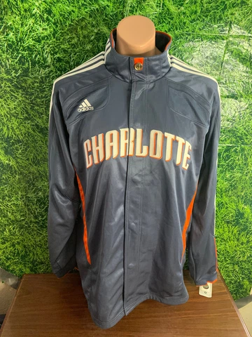 2010-11 Charlotte Bobcats Basketball Team Warmup Jacket adidas Size 2XL+2 Cover