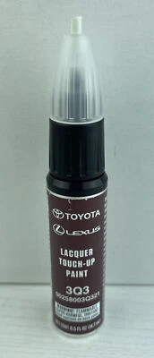 NEW TOUCH UP PAINT FOR TOYOTA LEXUS 3Q3 SALSA RED PEARL 209 OEM 00258-003Q3-21 - Image 1 of 4