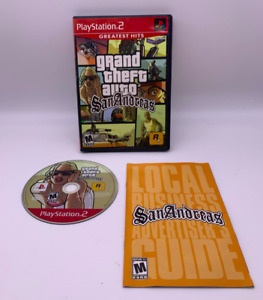 New listingGrand Theft Auto: San Andreas (Sony PlayStation 2 PS2) w/ Manual Tested