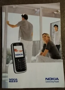 Nokia 6233 guide de l'utilisateur/manuel authentique original + CD logiciel et guide rapide neuf - Photo 1 sur 11