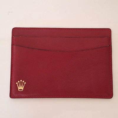 ROLEX Burgundy Document Holder 101.60.03 - Image 1 of 4