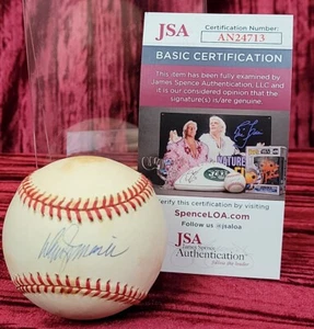 DON ZIMMER AUTOGRAFO FIRMATO BASEBALL MLB BALL BOSTON RED SOX JSA-COA - Foto 1 di 7