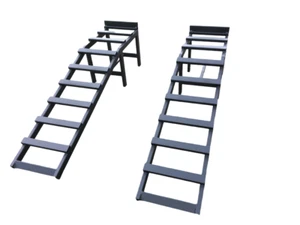 MajdTech 2 x Car Ramps 4000 kg, 330 mm high, 280 mm wide, car, SUV, 4x4, Van - Picture 1 of 13