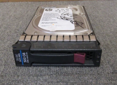 HP MB0500EBZQA 459319-001 500GB 7200RPM SATA Hot-Swap 3.5" 458928-B21 HDD - Image 1 of 4