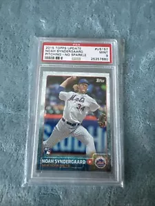 2015 Topps Chrome Update #US157 Noah Syndergaard RC come nuovo Rookie PSA 9 - Foto 1 di 2