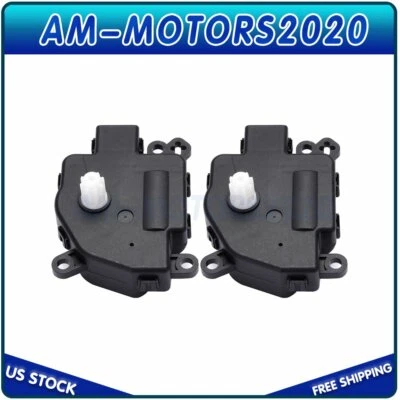 2X Actuador de puerta mezcla ventilación aire calentador climatización Nissan Pathfinder 2008-2011 NUEVO Foto 1 de 4