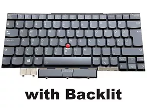 Teclado húngaro retroiluminado para Lenovo ThinkPad X1 Carbon Gen 9th Magyar QWERTZ - Imagen 1 de 7