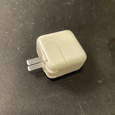 Genuine Apple 10w USB Power Adapter Original OEM for (iPhone iPad), A1357 Used - Image 1 of 3
