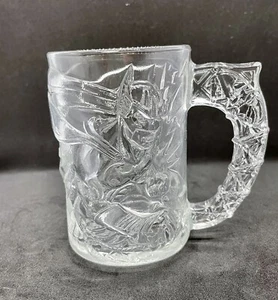 Tazza vetro vintage McDonalds Batman Forever "Batman" 1995 DC Comics. - Foto 1 di 6