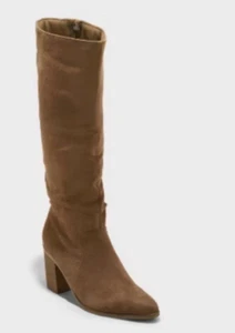Botas informales de vestir hasta la rodilla Harlan de Universal Thread para mujer color topo nuevas con etiquetas - Imagen 1 de 13