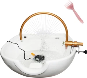 Head Spa Cascata per Shampoo Ciotola,Attrezzatura Portatile per Salone e Spa,Circola Acqua - Foto 1 di 12