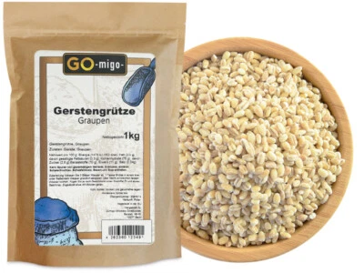 Gerstengrütze 1Kg Premium Qualität - GOmigo - Bild 1 von 3