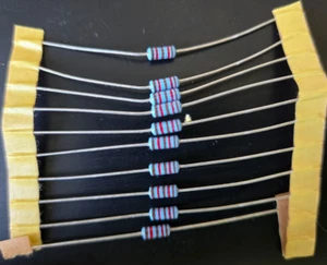 10pcs 12.1k ohm 1/4W 1% Metal Film Precision Resistors ~ NEW ~ - Picture 1 of 1