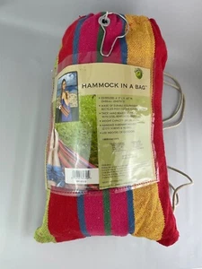 Hamaca en una bolsa Bliss de gran tamaño 77""L x 60""W #BH-400-D nunca usada - Imagen 1 de 8
