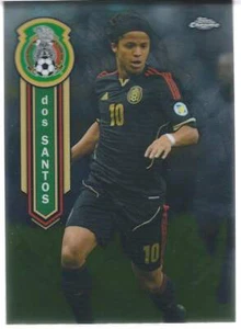 2014 Topps Chrome MLS GIOVANI DOS SANTOS Messico Nazionale Messicana #MEXN-GD - Foto 1 di 1