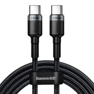 Baseus 2m USB-C Kabel, 100W PD/QC 5A Grau - Schnellladekabel - Zdjęcie 1 z 12