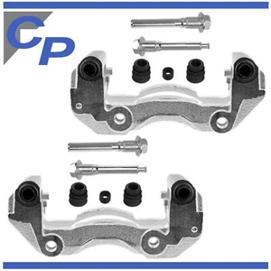 2 Supporto Pinza Freno Frontale per Mitsubishi L200 L400 Asse Ant. SX Destra - Picture 1 of 4